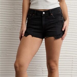 American Eagle Outfitters Black Jean Shorts